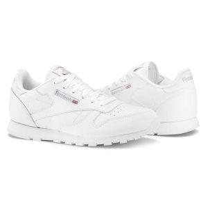 Reebok Classic Leather Turnschuhe Kinder - Weiß - DE 789-QVL